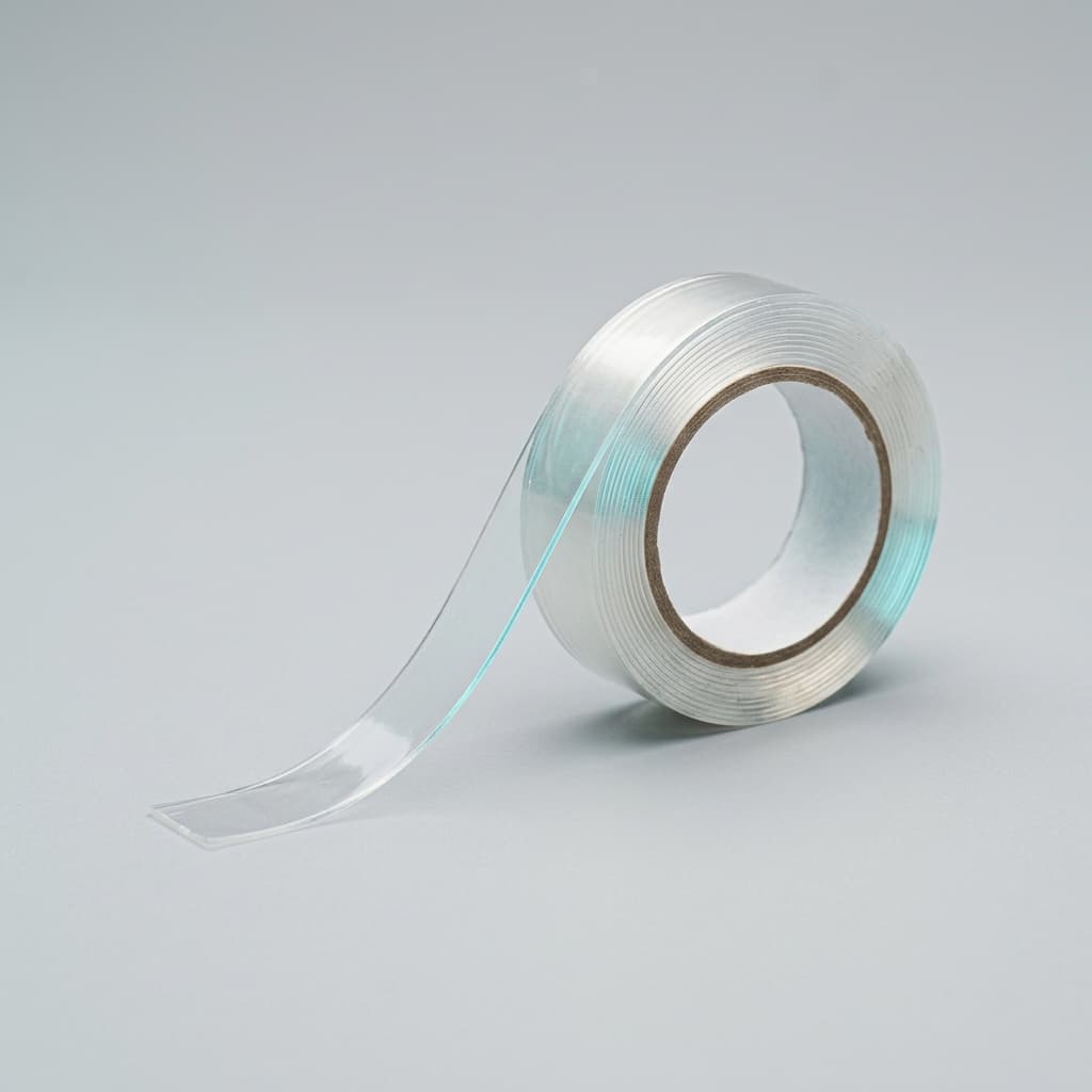 Film Edge Repair Tape — Press lifting film edges back down.
