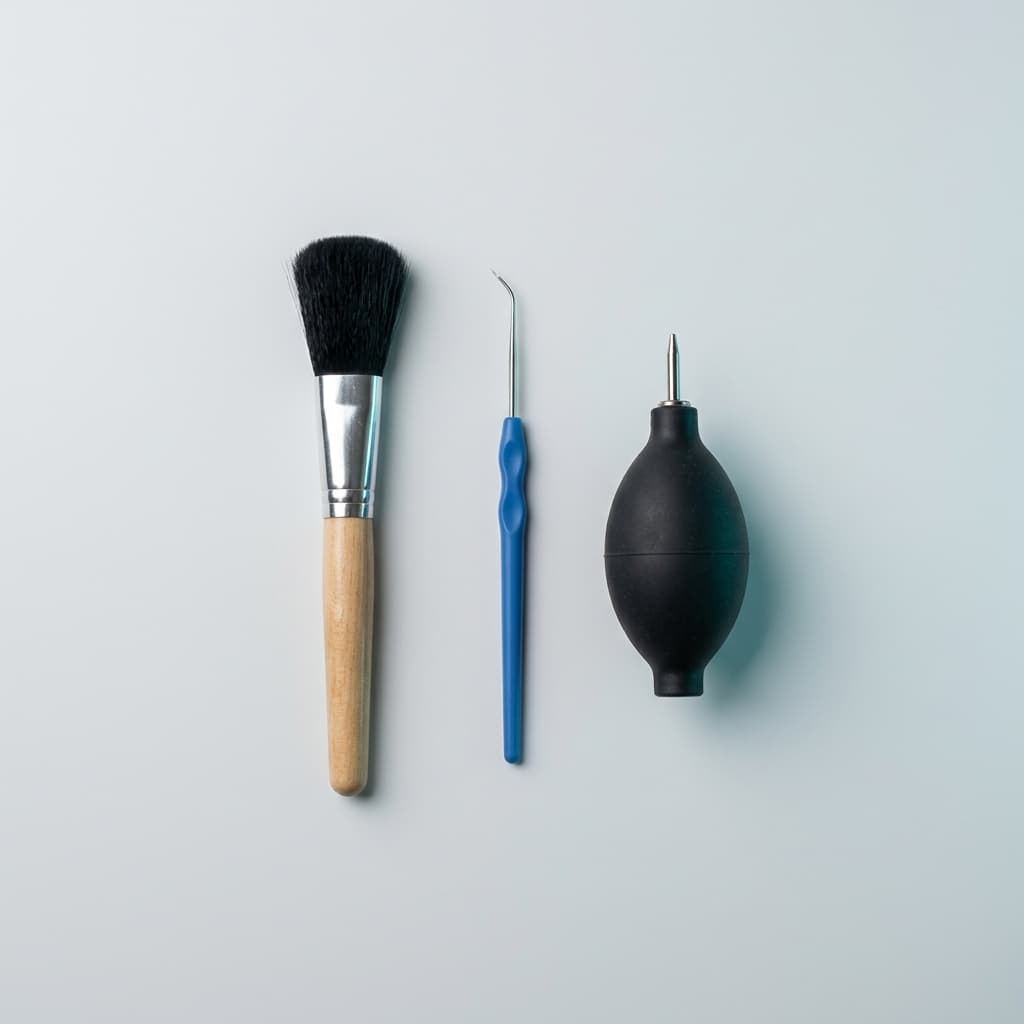 Port & Speaker Cleaning Kit — Clear muffled speakers and dusty ports.
