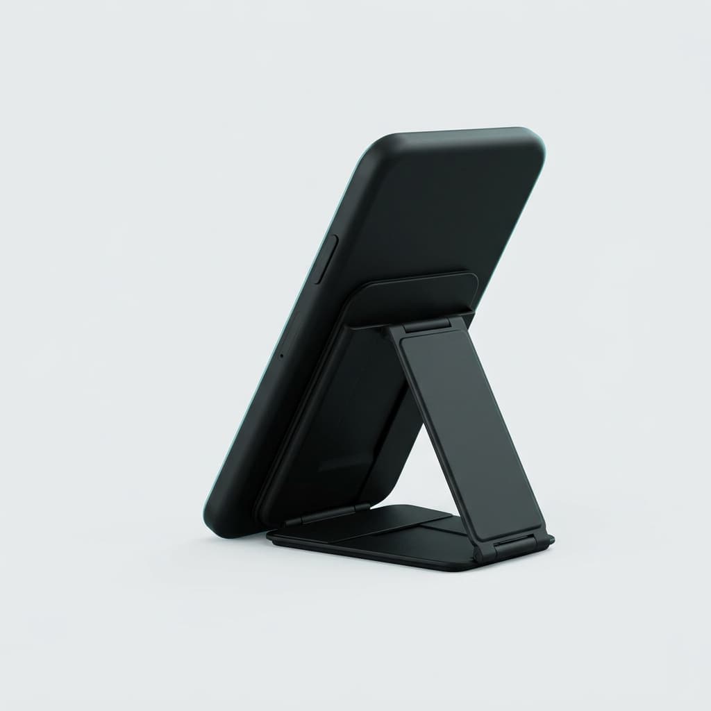 Stand Card Wallet Stick-On — Wallet and kickstand in one.